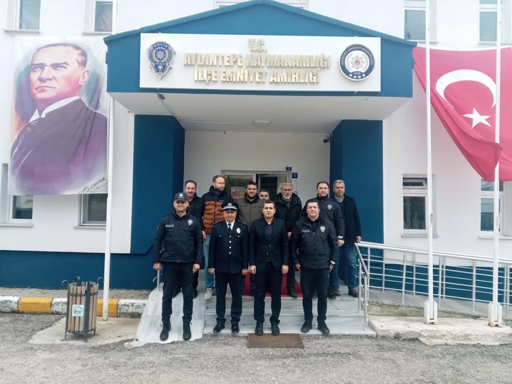 Kaymakamımız 10 Nisan Polis Haftası Münasebetiyle İlçe Emniyet Amirliğini Ziyaret Etti